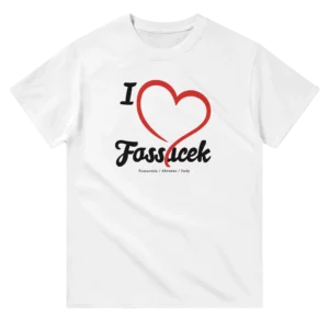 t-shirt i love fossacek