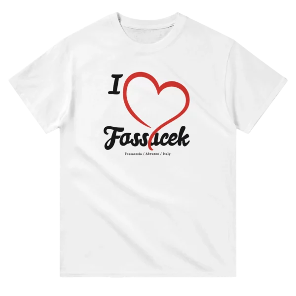 t-shirt i love fossacek