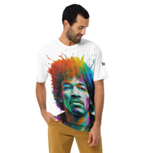 Collezione A.I. Shirt* Jimi Hendrix con Intelligenza Artificiale