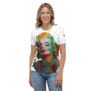 Collezione A.I. Shirt* Marilyn Monroe con Intelligenza Artificiale