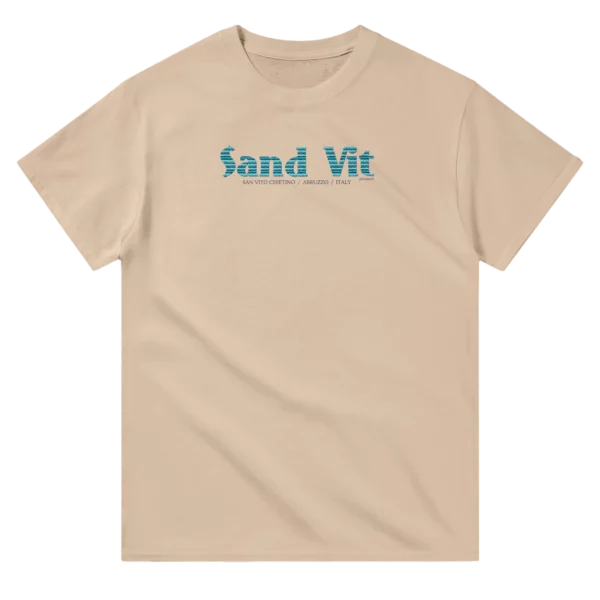 t-shirt sand vit